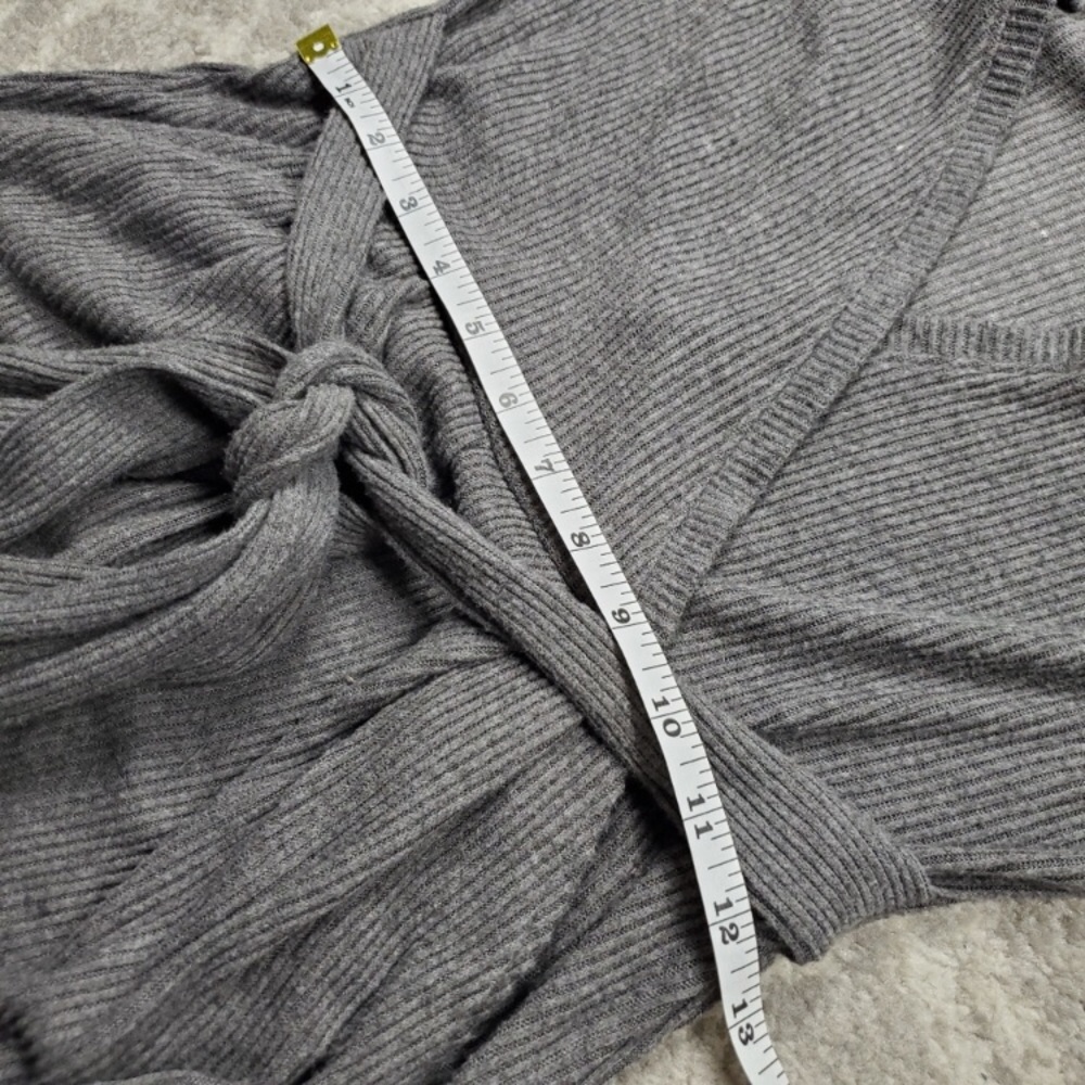 NWT Urban Outfitters UO Ribbed Wide Leg Jumpsuit in Gray - Picture 11 of 13